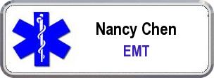 Colordome EMT Name Tags