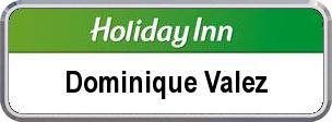 Colordome Holiday Inn Name Tags Colordome Holiday Inn Name Tags
