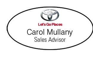 Engraved Auto Namebadges