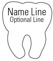 Engraved Hygienist Namebadges