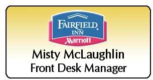 Engraved Fairfield Nametags