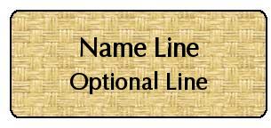 Engraved Masonic Name Tags