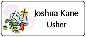 Engraved Methodist Nametags