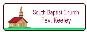 Engraved Baptist Nametags