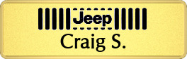 Metalfrost Jeep Namebars Metalfrost Jeep Namebars