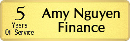 Metalfrost Office Namebars