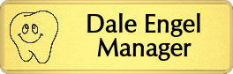 Metalfrost Hygienist Nametags