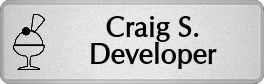 Metalfrost Foods Namebadges