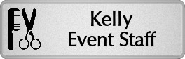 Metalfrost Hair Salon Namebadges