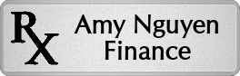 Metalfrost Pharmacist Namebadges