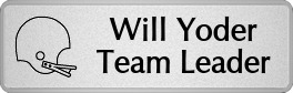 Metalfrost Sports Namebadges