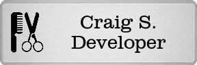 Metalfrost Business Namebadges