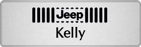 Metalfrost Jeep Namebadges Metalfrost Jeep Namebadges