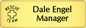 Metalfrost EMT Namebadges